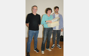 Récompense spéciale à notre ancienne trésorière: MERCI NATHALIE